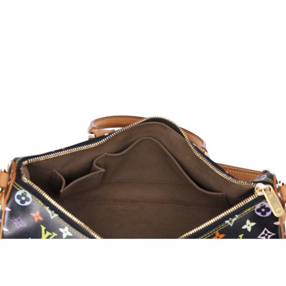Louis Vuitton x Murakami Rita Shoulder Bag Multicolor Monogram M40126 Black - Picture 7 of 7